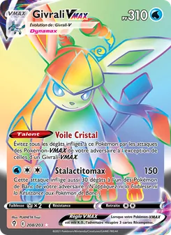 Givrali VMAX (Évolution Céleste #208/203)