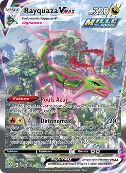 Rayquaza VMAX (Évolution Céleste #218/203)