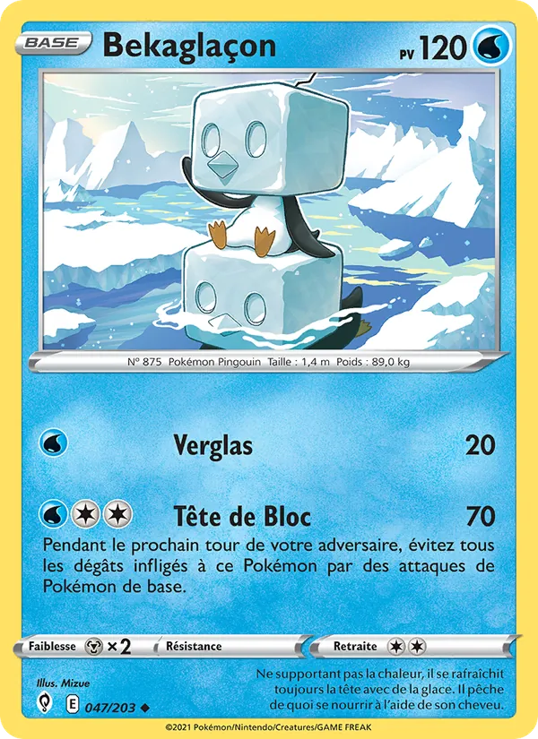 Bekaglaçon (Évolution Céleste #47/203)