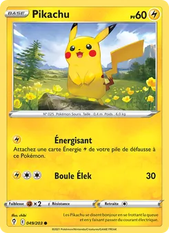 Pikachu (Évolution Céleste #49/203)