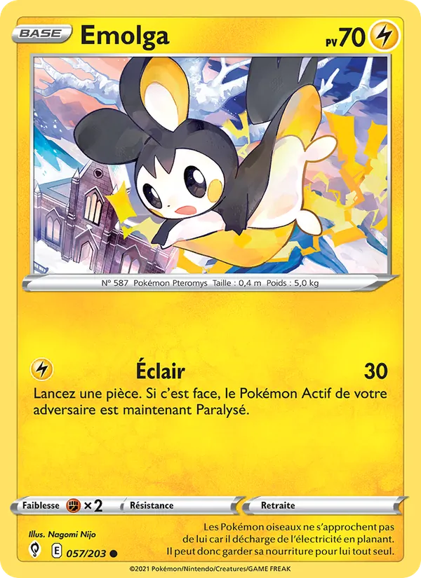 Emolga (Évolution Céleste #57/203)