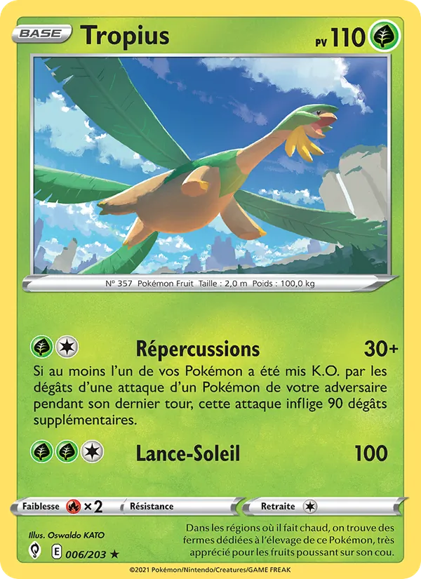 Tropius (Évolution Céleste #6/203)