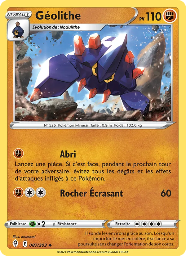 Géolithe (Évolution Céleste #87/203)