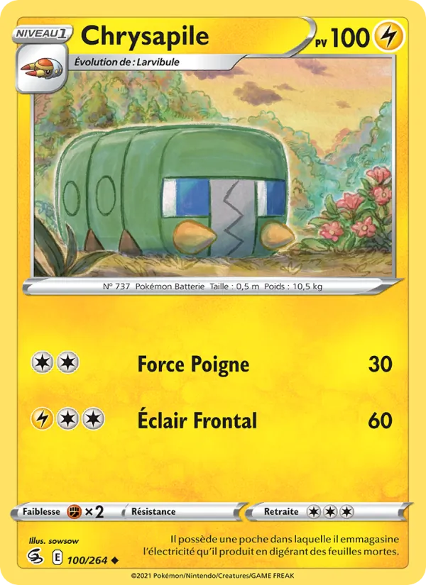 Chrysapile (Fusion Strike #100/264)