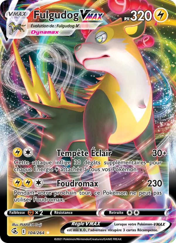 Fulgudog VMAX (Poing de Fusion #104/264)