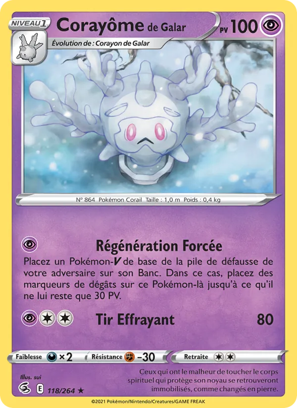 Corayôme de Galar (Fusion Strike #118/264)