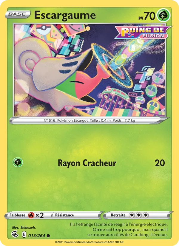 Escargaume (Poing de Fusion #13/264)