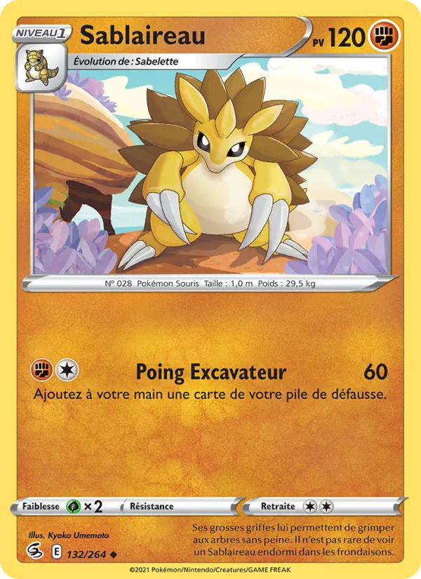 Sablaireau (Fusion Strike #132/264)