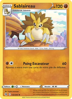 Sablaireau (Poing de Fusion #132/264)