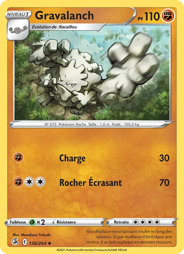 Gravalanch (Fusion Strike #136/264)