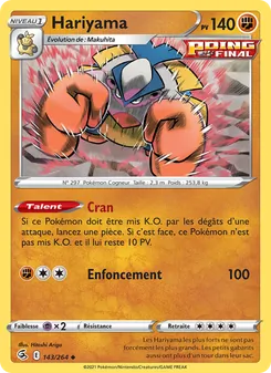 Hariyama (Poing de Fusion #143/264)