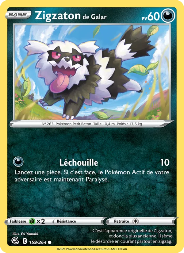 Zigzaton de Galar (Poing de Fusion #159/264)