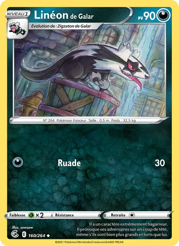 Linéon de Galar (Fusion Strike #160/264)