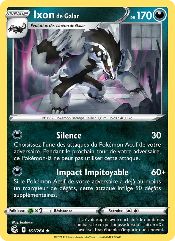 Ixon de Galar (Fusion Strike #161/264)