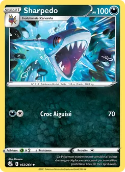 Sharpedo (Poing de Fusion #163/264)