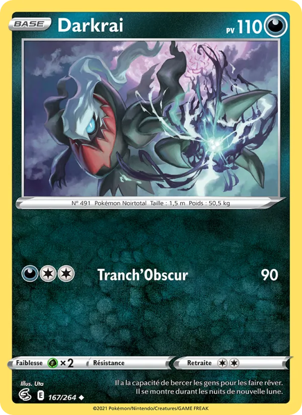 Darkrai (Poing de Fusion #167/264)