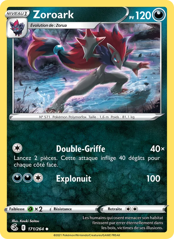 Zoroark (Fusion Strike #171/264)