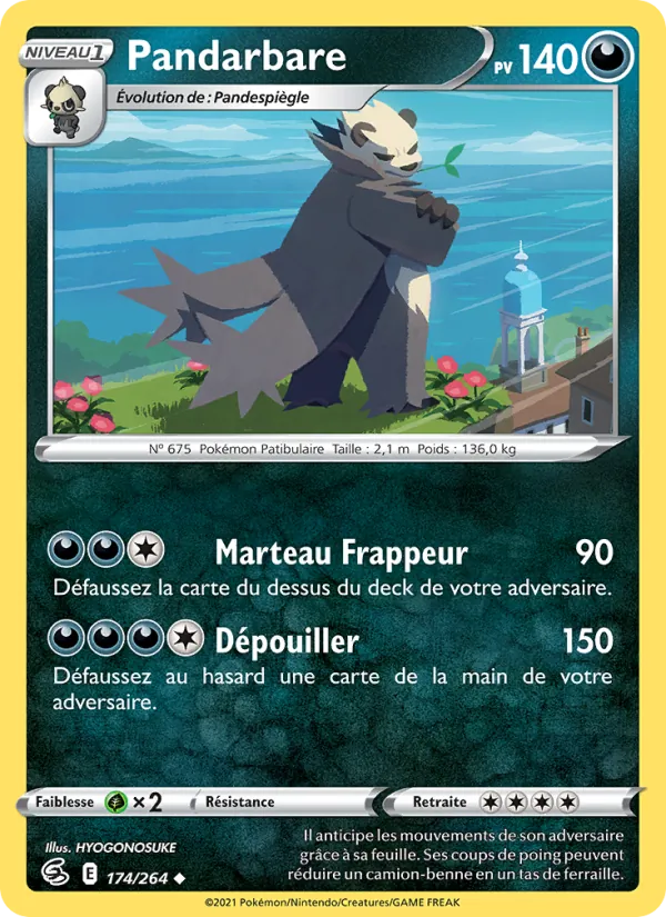 Pandarbare (Poing de Fusion #174/264)