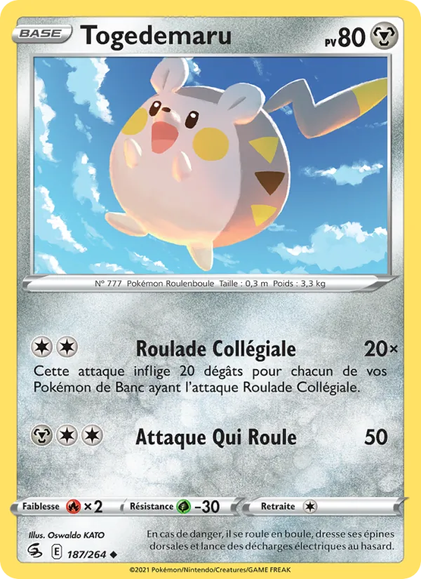 Togedemaru (Fusion Strike #187/264)