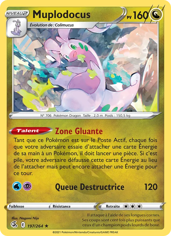 Muplodocus (Poing de Fusion #197/264)