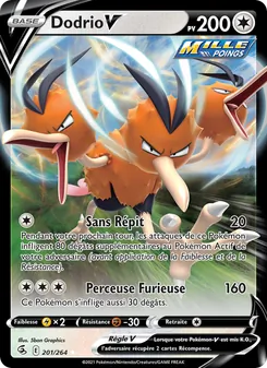Dodrio V (Poing de Fusion #201/264)