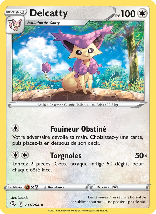 Delcatty (Poing de Fusion #211/264)