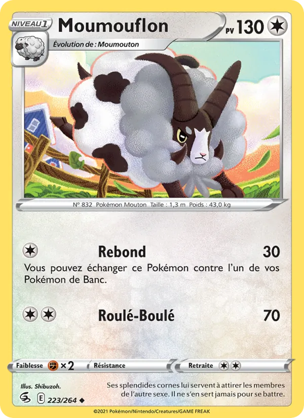 Moumouflon (Poing de Fusion #223/264)