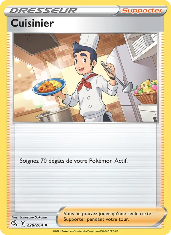 Cuisinier (Poing de Fusion #228/264)