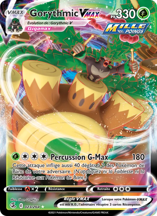 Gorythmic VMAX (Poing de Fusion #23/264)