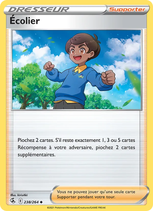 Écolier (Poing de Fusion #238/264)