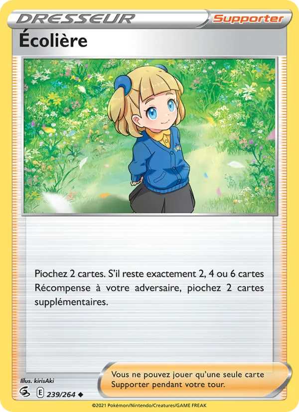 Écolière (Poing de Fusion #239/264)