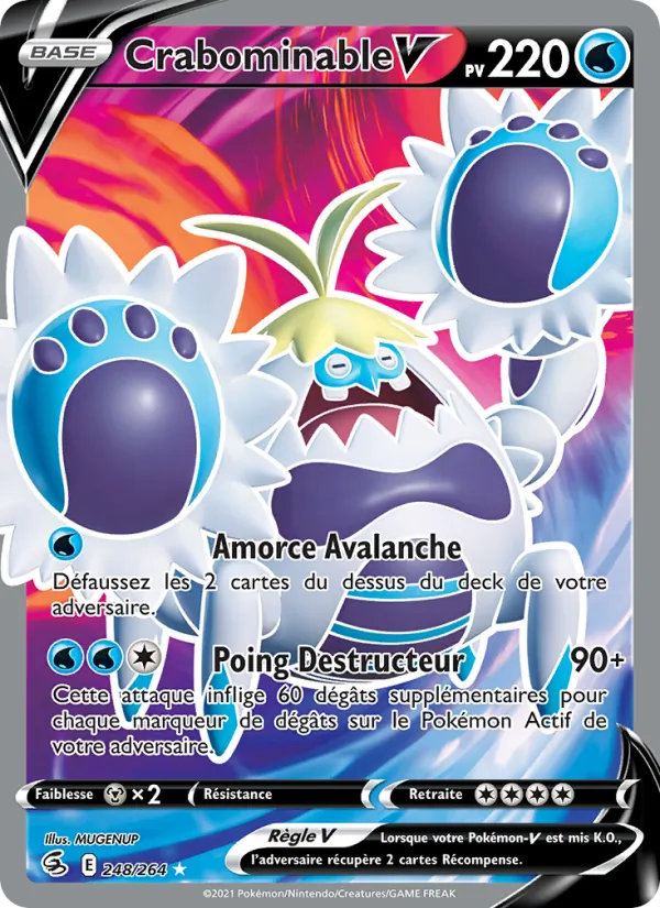 Crabominable V (Poing de Fusion #248/264)