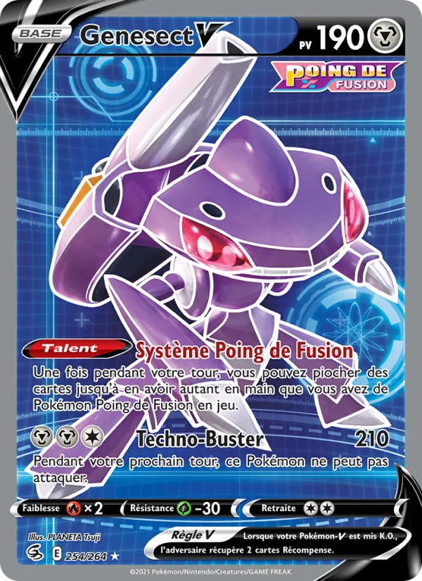 Genesect V (Poing de Fusion #254/264)