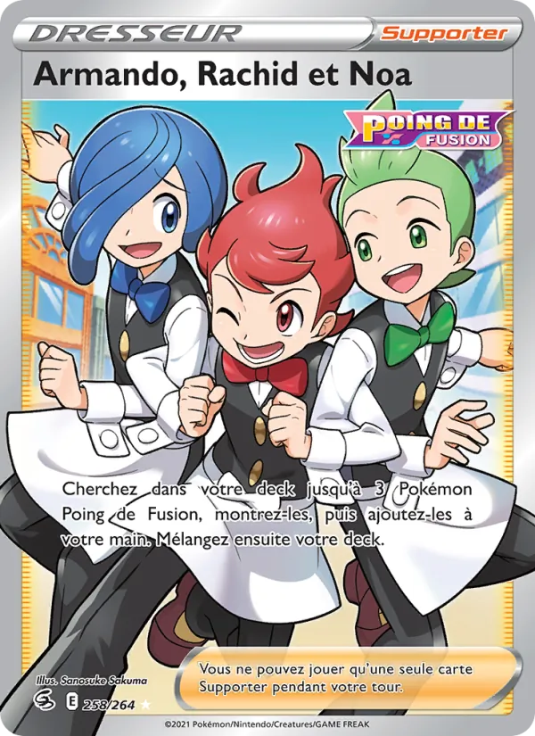 Armando, Rachid et Noa (Poing de Fusion #258/264)
