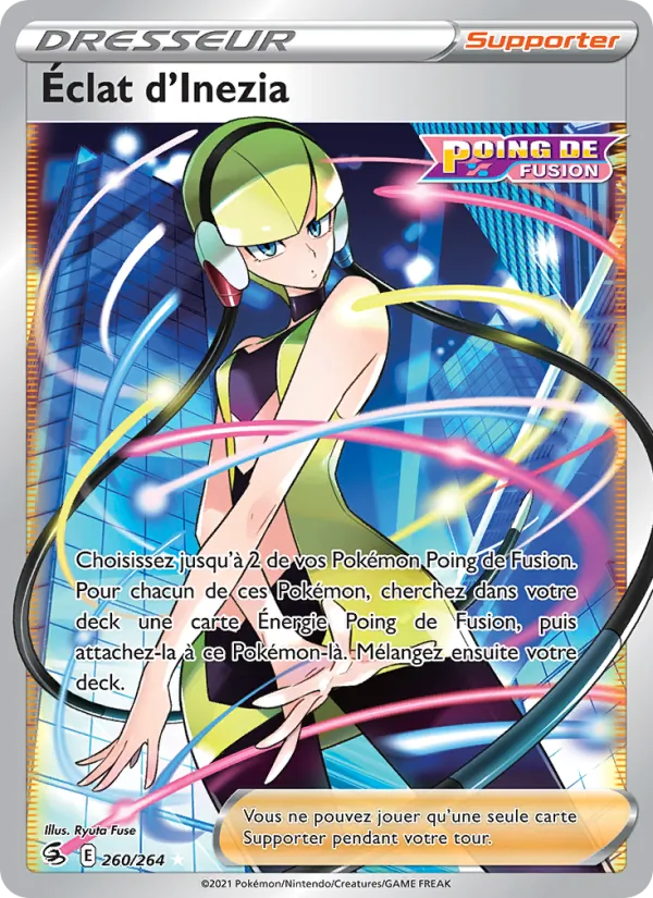 Éclat d'Inezia (Poing de Fusion #260/264)