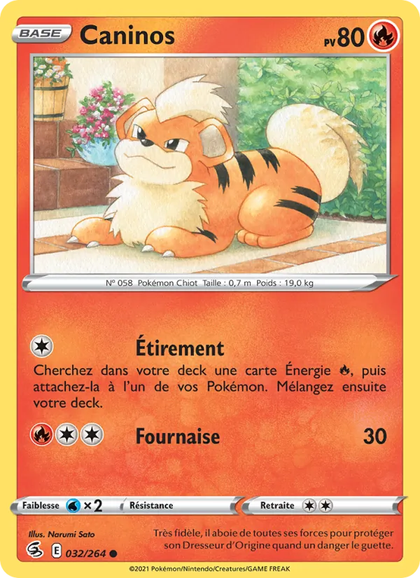 Caninos (Poing de Fusion #32/264)