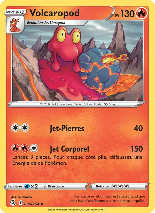 Volcaropod (Poing de Fusion #35/264)
