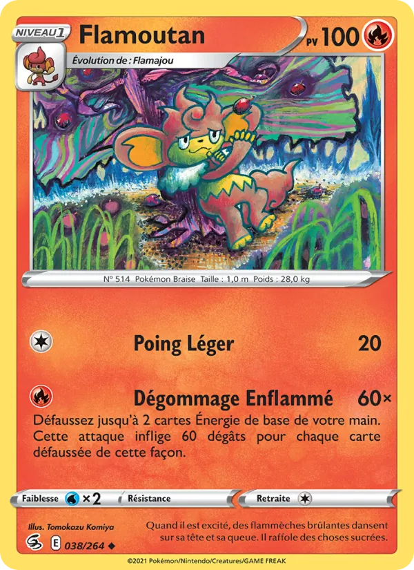 Flamoutan (Poing de Fusion #38/264)