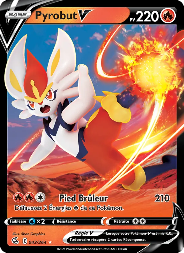 Pyrobut V (Poing de Fusion #43/264)