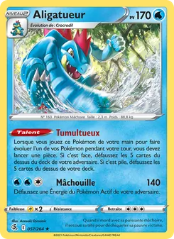 Aligatueur (Poing de Fusion #57/264)