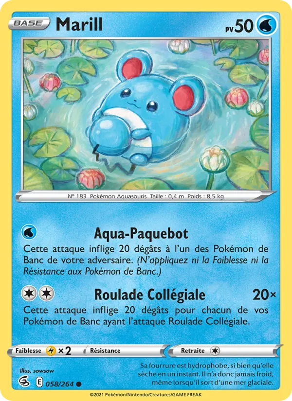 Marill (Fusion Strike #58/264)
