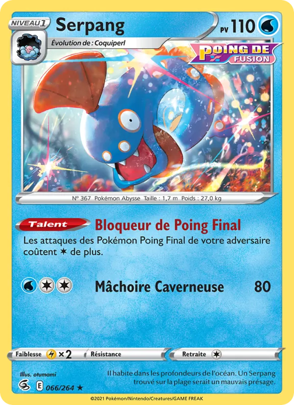 Serpang (Poing de Fusion #66/264)
