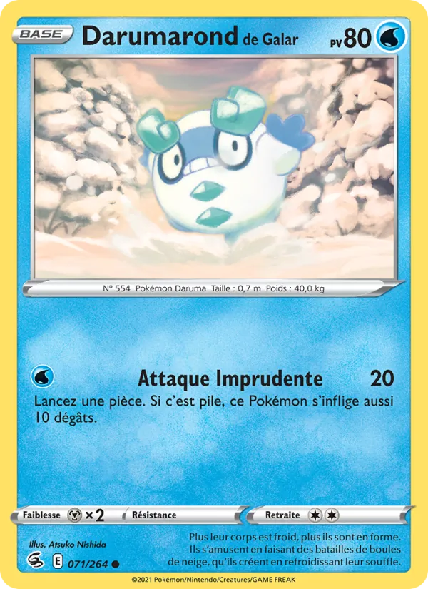 Darumarond de Galar (Fusion Strike #71/264)