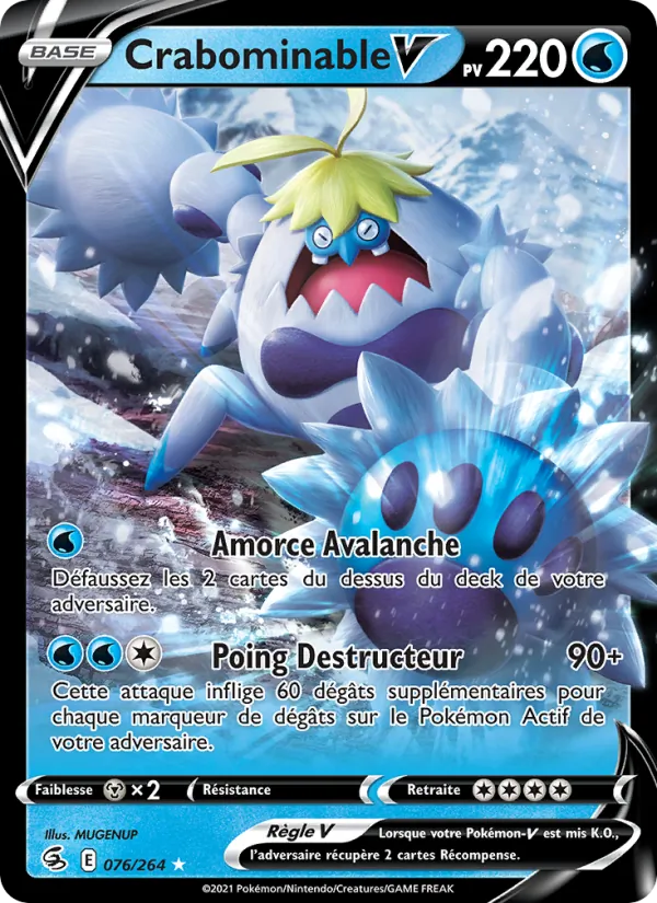 Crabominable V (Poing de Fusion #76/264)