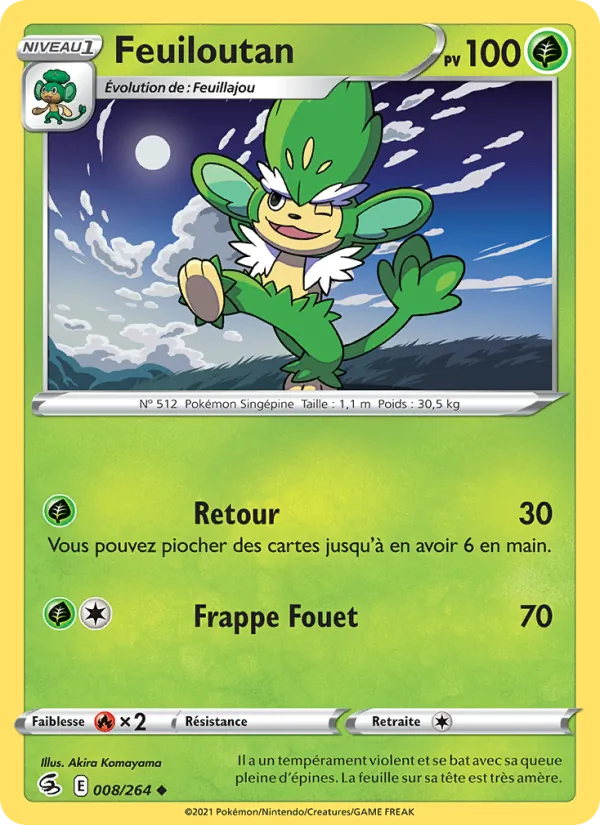 Feuiloutan (Poing de Fusion #8/264)