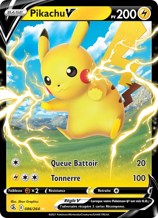Pikachu V (Fusion Strike #86/264)