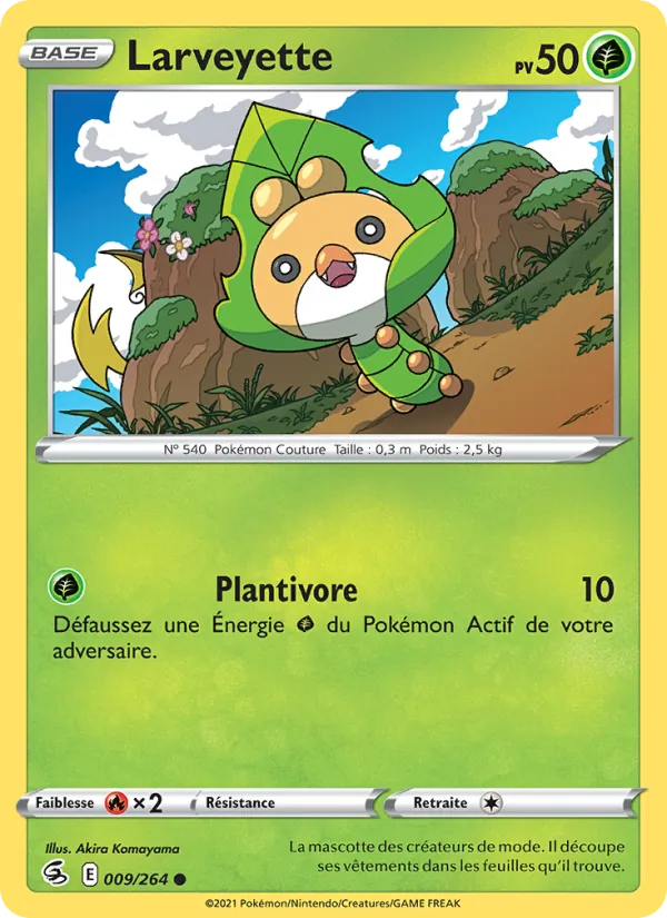 Larveyette (Poing de Fusion #9/264)