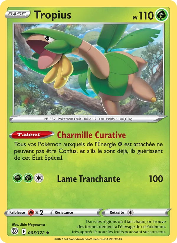 Tropius (Brilliant Stars #005/172)