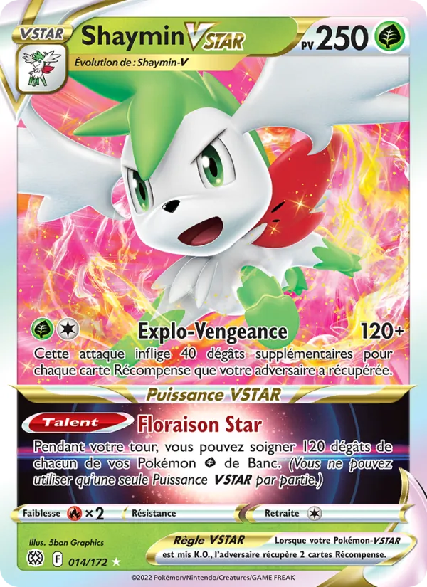 Shaymin VSTAR (Stars Étincelantes #014/172)