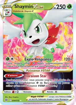 Shaymin VSTAR (Stars Étincelantes #014/172)